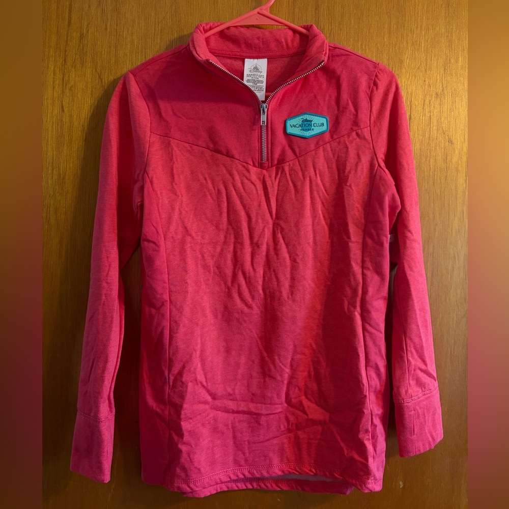 Disney Parks Disney Vacation Club Member Quarter-Zip Women's Top, Size XS, NWT
